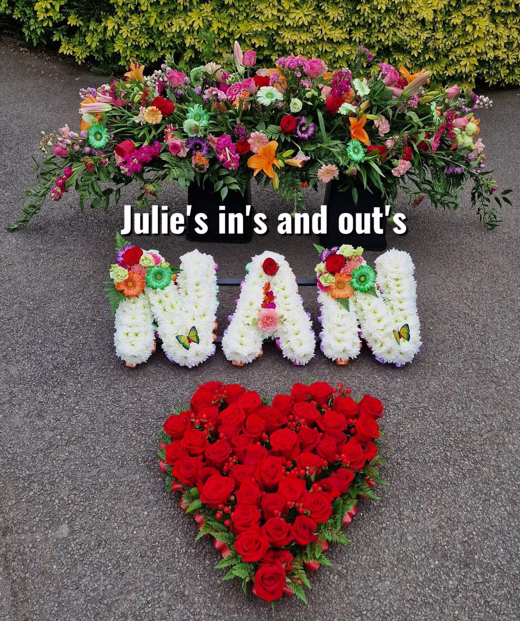Floral design by Julie
