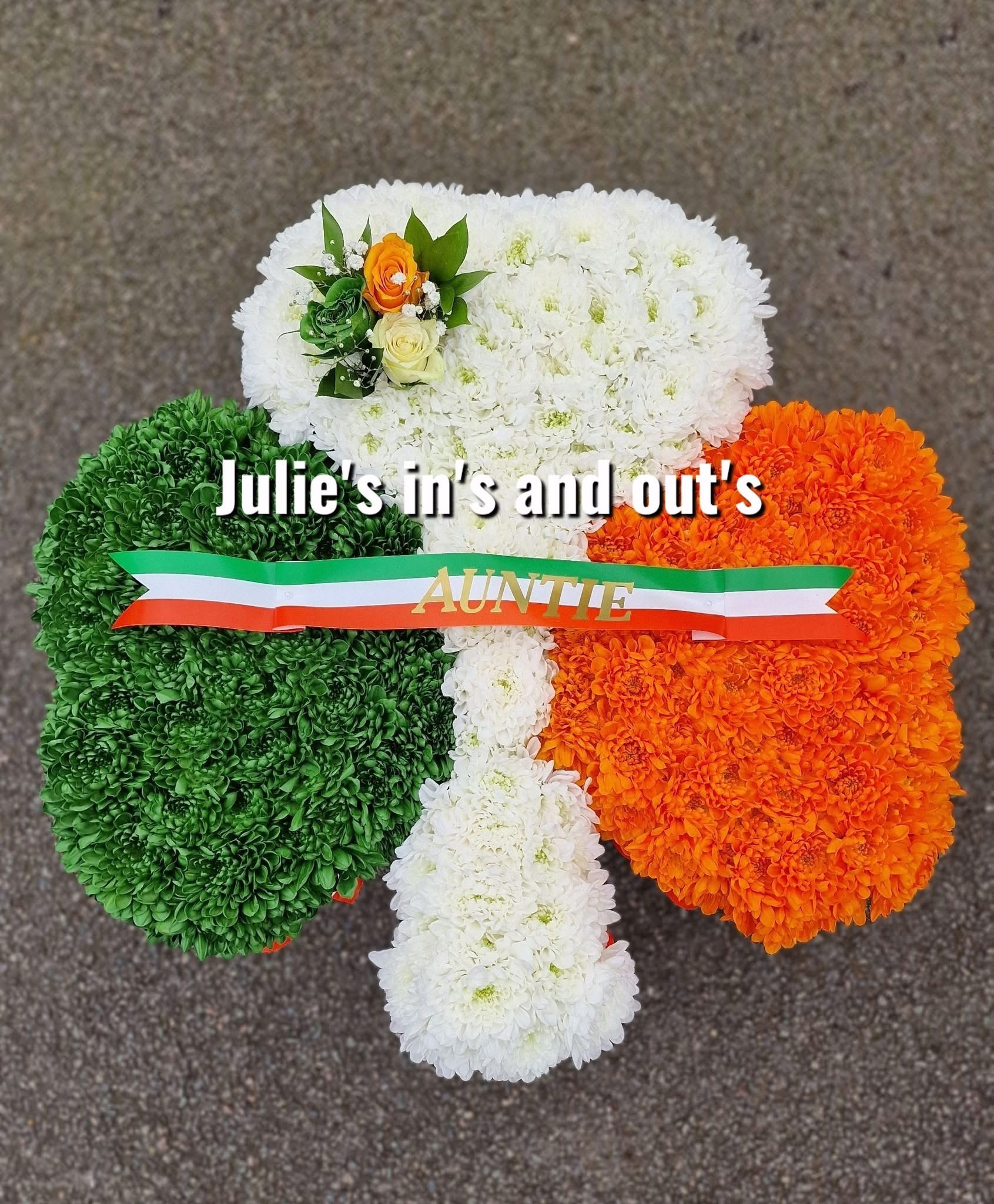 Handcrafted flowers by Julie